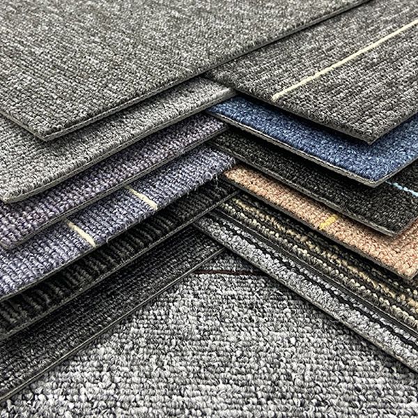 Modern Carpet Floor Tile Self Adhesive Level Loop Fade Resistant Carpet Tile Clearhalo 'Carpet Tiles & Carpet Squares' 'carpet_tiles_carpet_squares' 'Flooring 'Home Improvement' 'home_improvement' 'home_improvement_carpet_tiles_carpet_squares' Walls and Ceiling' 1200x1200_ea7ad103-d90e-4dc7-aefa-5f4b52a37804