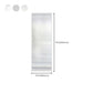 Fixed Shower Screen White Full Frame Tempered Glass Shower Door Clearhalo 'Bathroom Remodel & Bathroom Fixtures' 'Home Improvement' 'home_improvement' 'home_improvement_shower_tub_doors' 'Shower and Tub Doors' 'shower_tub_doors' 'Showers & Bathtubs' 1200x1200_ea8ecfb4-289d-44ce-904c-8994b7a8c9d9