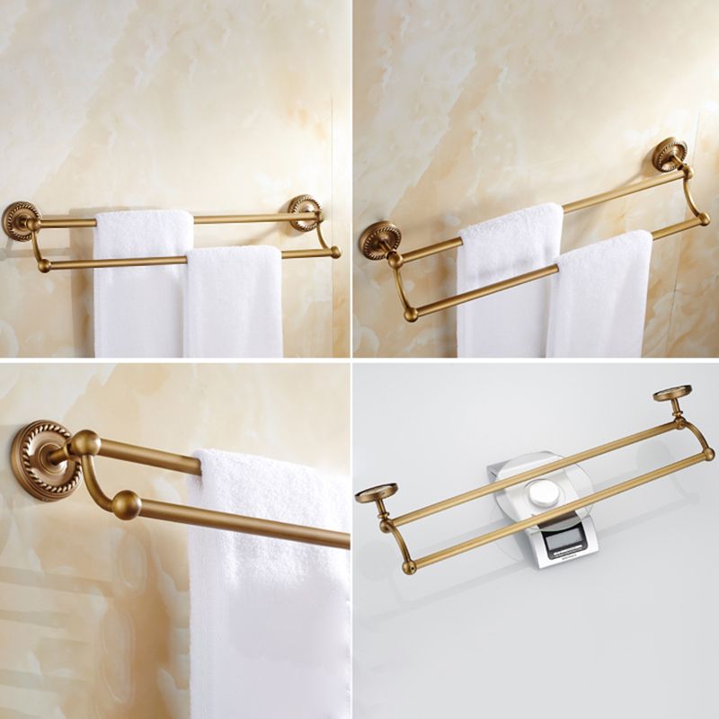 Traditional Bathroom Hardware Set Gold Metal Bathroom Accessory Kit Clearhalo 'Bathroom Hardware Sets' 'Bathroom Hardware' 'Bathroom Remodel & Bathroom Fixtures' 'bathroom_hardware_sets' 'Home Improvement' 'home_improvement' 'home_improvement_bathroom_hardware_sets' 1200x1200_eab6e3f1-983e-4610-a688-15547e07ed4c
