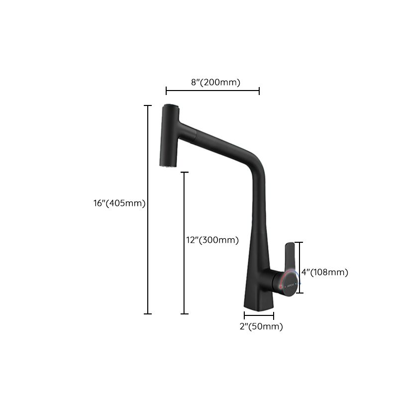 High Arch Kitchen Faucet Stainless Steel Kitchen Faucet with No Sensor Clearhalo 'Home Improvement' 'home_improvement' 'home_improvement_kitchen_faucets' 'Kitchen Faucets' 'Kitchen Remodel & Kitchen Fixtures' 'Kitchen Sinks & Faucet Components' 'kitchen_faucets' 1200x1200_eac13421-33b6-49ff-98d8-bb9e91581d46