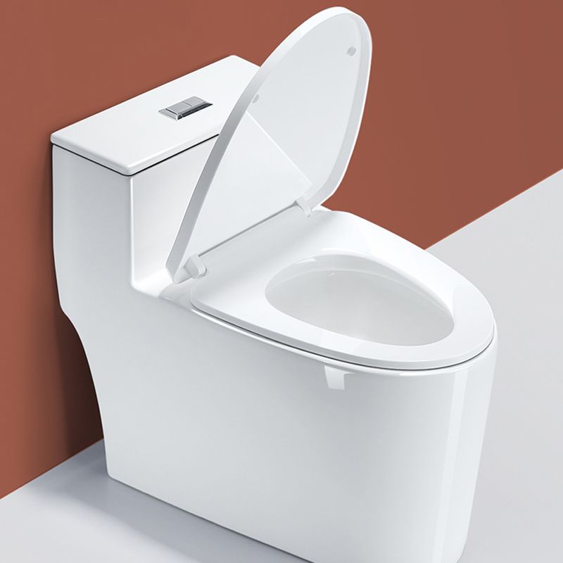 Modern White Floor Mount Toilet Seat Included Toilet Bowl for Bathroom Clearhalo 'Bathroom Remodel & Bathroom Fixtures' 'Home Improvement' 'home_improvement' 'home_improvement_toilets' 'Toilets & Bidets' 'Toilets' 1200x1200_eacb0958-561d-4fee-a02e-36861df99e68