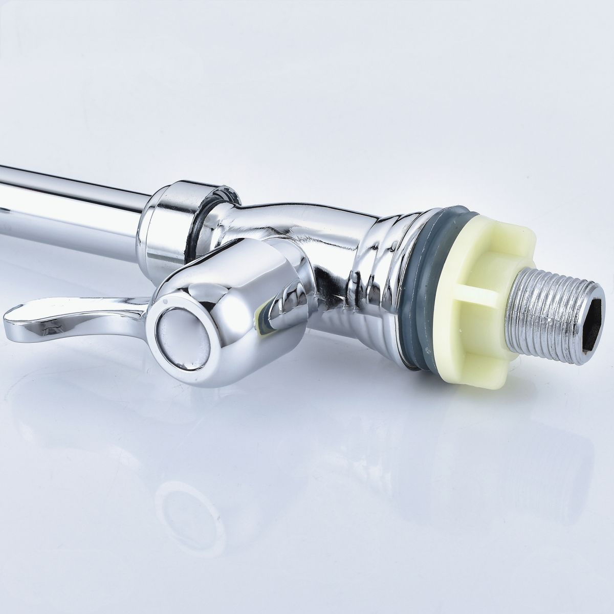 Modern Kitchen Bar Faucet Zinc Knob Handle Swivel Spout High Arch Kitchen Faucet Clearhalo 'Home Improvement' 'home_improvement' 'home_improvement_kitchen_faucets' 'Kitchen Faucets' 'Kitchen Remodel & Kitchen Fixtures' 'Kitchen Sinks & Faucet Components' 'kitchen_faucets' 1200x1200_eb34d296-463e-48f8-a0dc-b6eff549911b