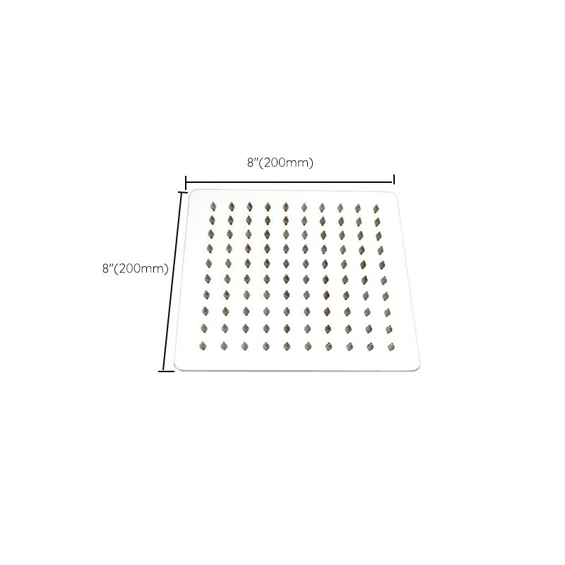 Large Shower Head 304 Stainless Steel Standard Spray Pattern Fixed Shower Head Clearhalo 'Bathroom Remodel & Bathroom Fixtures' 'Home Improvement' 'home_improvement' 'home_improvement_shower_heads' 'Shower Heads' 'shower_heads' 'Showers & Bathtubs Plumbing' 'Showers & Bathtubs' 1200x1200_eb614ac7-006c-4e4b-84c2-65aaeed64bed