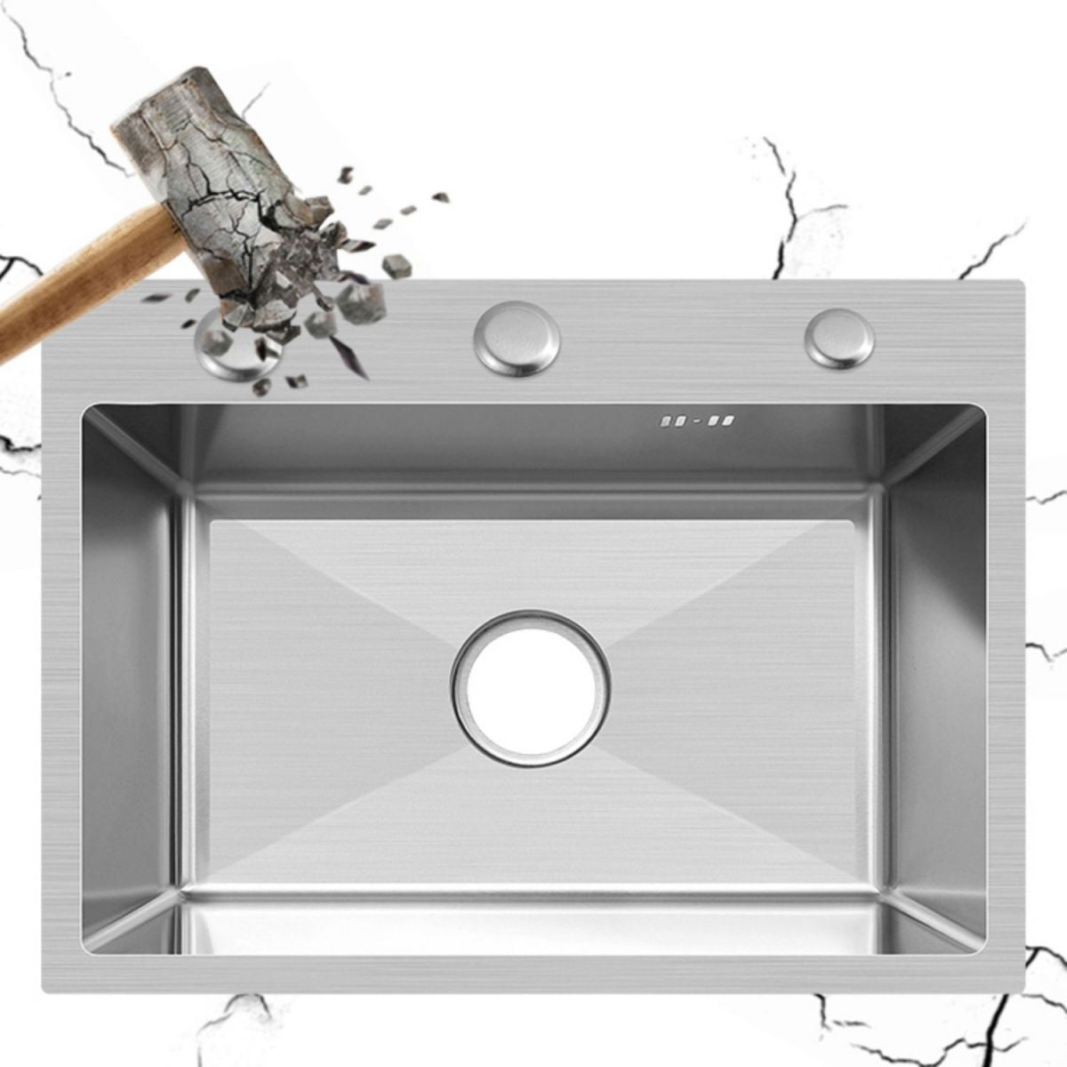 Modern Style Kitchen Sink Overflow Hole Design Drop-In Noise-cancelling Kitchen Sink Clearhalo 'Home Improvement' 'home_improvement' 'home_improvement_kitchen_sinks' 'Kitchen Remodel & Kitchen Fixtures' 'Kitchen Sinks & Faucet Components' 'Kitchen Sinks' 'kitchen_sinks' 1200x1200_ebb836c2-4951-4eeb-ae5d-ce6cb1fc94b6