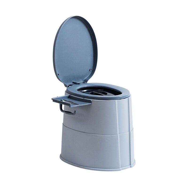 Modern Flush Toilet Plastic Round Floor Mount Toilet Bowl for Bathroom Clearhalo 'Bathroom Remodel & Bathroom Fixtures' 'Home Improvement' 'home_improvement' 'home_improvement_toilets' 'Toilets & Bidets' 'Toilets' 1200x1200_ebbed656-2f57-46bc-bc46-fb2afb7233ad