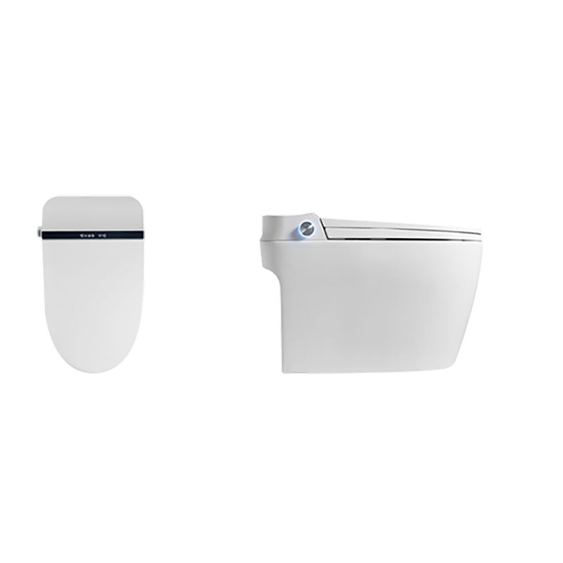 Contemporary Elongated Warm Air Dryer Ceramic Foot Sensor Floor Mount Bidet Clearhalo 'Bathroom Remodel & Bathroom Fixtures' 'Bidets' 'Home Improvement' 'home_improvement' 'home_improvement_bidets' 'Toilets & Bidets' 1200x1200_ebc3ce59-03c0-4650-9fc7-fa7c1997dd4c