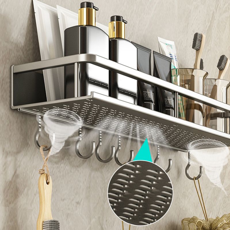 Minimalism Matte Metal Bathroom Accessory Set Modern Bath Shelf Clearhalo 'Bathroom Hardware Sets' 'Bathroom Hardware' 'Bathroom Remodel & Bathroom Fixtures' 'bathroom_hardware_sets' 'Home Improvement' 'home_improvement' 'home_improvement_bathroom_hardware_sets' 1200x1200_ec2bdf39-c6df-4a06-b098-73a46b2e5d7e