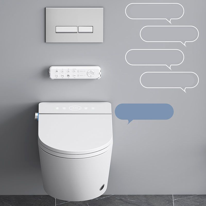 Wall Mounted Bidet in White with Unlimited Warm Water and Heated Seat Clearhalo 'Bathroom Remodel & Bathroom Fixtures' 'Bidets' 'Home Improvement' 'home_improvement' 'home_improvement_bidets' 'Toilets & Bidets' 1200x1200_ec393288-2f47-4ac2-9ea3-4bf7dad4d6e2