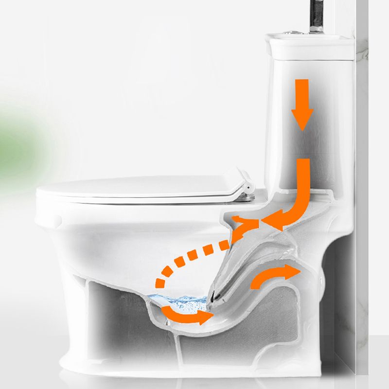 Modern Ceramic Toilet Bowl Floor Mounted Urine Toilet with Seat for Washroom Clearhalo 'Bathroom Remodel & Bathroom Fixtures' 'Home Improvement' 'home_improvement' 'home_improvement_toilets' 'Toilets & Bidets' 'Toilets' 1200x1200_ec45fb3e-95a6-47ef-866f-936b25d4344d