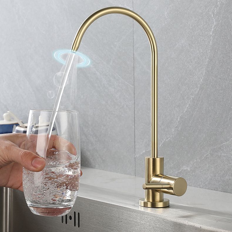 Contemporary Single Handle Kitchen Faucet Pull Down 1-Hold Bar Faucet with No Sensor Clearhalo 'Home Improvement' 'home_improvement' 'home_improvement_kitchen_faucets' 'Kitchen Faucets' 'Kitchen Remodel & Kitchen Fixtures' 'Kitchen Sinks & Faucet Components' 'kitchen_faucets' 1200x1200_ec4b94ce-72db-4f31-8913-5eeb612852eb