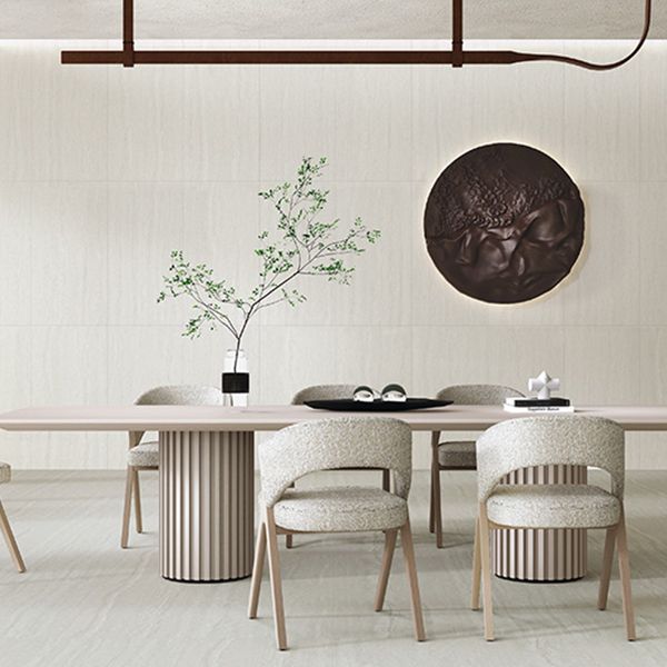 Rectangular Ceramic Matte Straight Edge Singular Tile Marble Look Bathroom Floor Clearhalo 'Floor Tiles & Wall Tiles' 'floor_tiles_wall_tiles' 'Flooring 'Home Improvement' 'home_improvement' 'home_improvement_floor_tiles_wall_tiles' Walls and Ceiling' 1200x1200_ec4e4868-4924-4b8c-be61-35592bc8c611