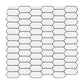 Modern Peel & Stick Field Tile PVC Hexagonal Mosaic Tile Peel and Stick Backsplash Clearhalo 'Flooring 'Home Improvement' 'home_improvement' 'home_improvement_peel_stick_blacksplash' 'Peel & Stick Backsplash Tile' 'peel_stick_blacksplash' 'Walls & Ceilings' Walls and Ceiling' 1200x1200_ec737977-9bc0-4599-b048-b95e5914726a