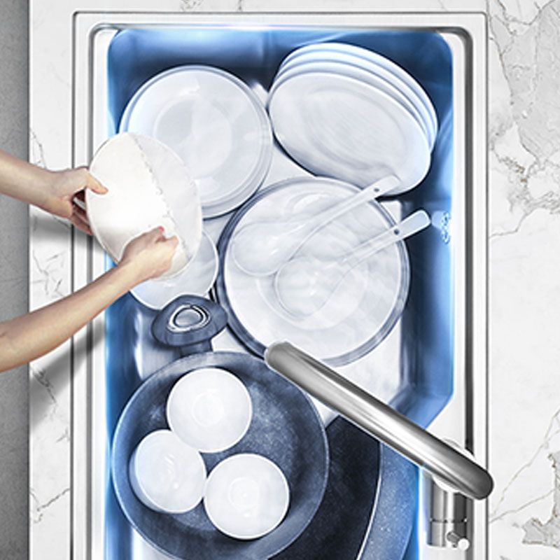 Contemporary Style Kitchen Sink Stainless Steel 2 Holes Drop-In Kitchen Sink Clearhalo 'Home Improvement' 'home_improvement' 'home_improvement_kitchen_sinks' 'Kitchen Remodel & Kitchen Fixtures' 'Kitchen Sinks & Faucet Components' 'Kitchen Sinks' 'kitchen_sinks' 1200x1200_ec964d0f-8979-4f2d-bc7c-95c2b4e58c97