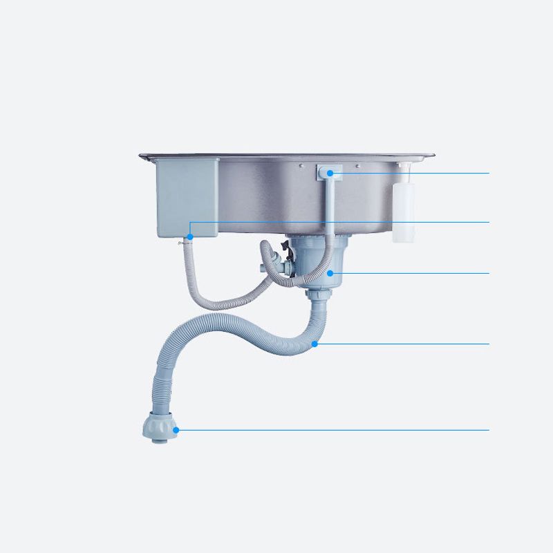 Modern Workstation Sink Stainless Steel with Drain Strainer Kit Kitchen Sink Clearhalo 'Home Improvement' 'home_improvement' 'home_improvement_kitchen_sinks' 'Kitchen Remodel & Kitchen Fixtures' 'Kitchen Sinks & Faucet Components' 'Kitchen Sinks' 'kitchen_sinks' 1200x1200_ec980167-f918-4233-b924-5ed5d5353aa1