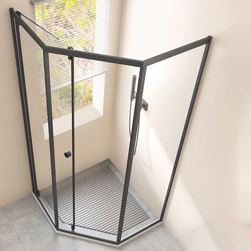 Single Sliding Shower Bath Door Tempered Glass Clear Shower Door Clearhalo 'Bathroom Remodel & Bathroom Fixtures' 'Home Improvement' 'home_improvement' 'home_improvement_shower_tub_doors' 'Shower and Tub Doors' 'shower_tub_doors' 'Showers & Bathtubs' 1200x1200_ecb635cd-1fde-42a5-8255-7aa216f5fc55