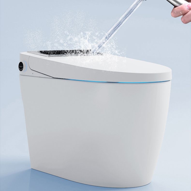 Elongated Floor Mount Bidet White Floor Standing Bidet with Unlimited Warm Water Clearhalo 'Bathroom Remodel & Bathroom Fixtures' 'Bidets' 'Home Improvement' 'home_improvement' 'home_improvement_bidets' 'Toilets & Bidets' 1200x1200_ece5e639-4df6-424b-82f7-339f45f7c20e