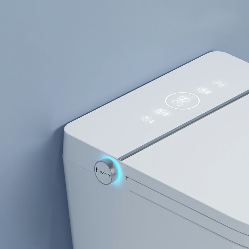 Ceramic Elongated Stain Resistant Wall Mounted Bidet with Temperature Control Clearhalo 'Bathroom Remodel & Bathroom Fixtures' 'Bidets' 'Home Improvement' 'home_improvement' 'home_improvement_bidets' 'Toilets & Bidets' 1200x1200_ecfb2ac1-4907-4a7b-9c2d-17ac7a25089b