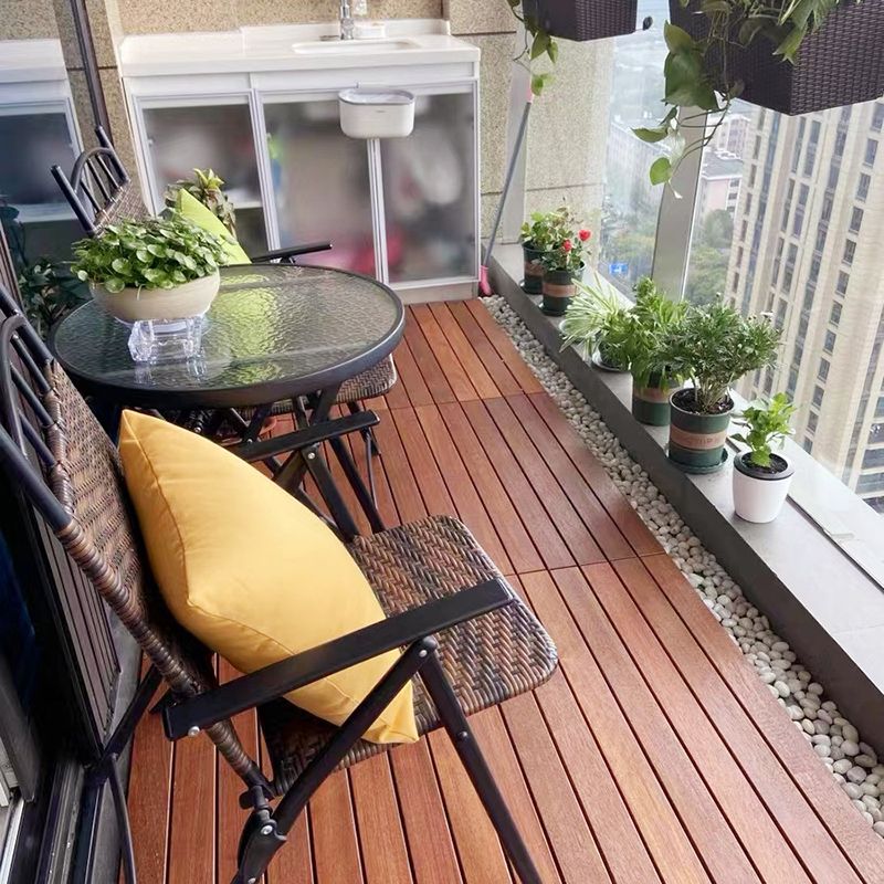 Outdoor Patio Water-resistant Composite Wooden Snapping Deck Plank Clearhalo 'Home Improvement' 'home_improvement' 'home_improvement_outdoor_deck_tiles_planks' 'Outdoor Deck Tiles & Planks' 'Outdoor Flooring & Tile' 'Outdoor Remodel' 'outdoor_deck_tiles_planks' 1200x1200_ed01d059-74eb-4f52-b8d1-945acb7819c3