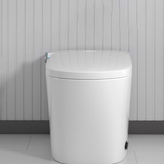 Contemporary Elongated Floor Mount Bidet White Smart Bidet with Tank Clearhalo 'Bathroom Remodel & Bathroom Fixtures' 'Bidets' 'Home Improvement' 'home_improvement' 'home_improvement_bidets' 'Toilets & Bidets' 1200x1200_ed16e388-e491-4761-b737-633ee7d01f38