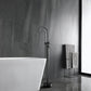 Floor Mounted Metal Freestanding Tub Filler Single Handle Freestanding Faucet Clearhalo 'Bathroom Remodel & Bathroom Fixtures' 'Bathtub Faucets' 'bathtub_faucets' 'Home Improvement' 'home_improvement' 'home_improvement_bathtub_faucets' 1200x1200_edc598c6-e6e5-4fd7-b27b-c1cba46d51dd