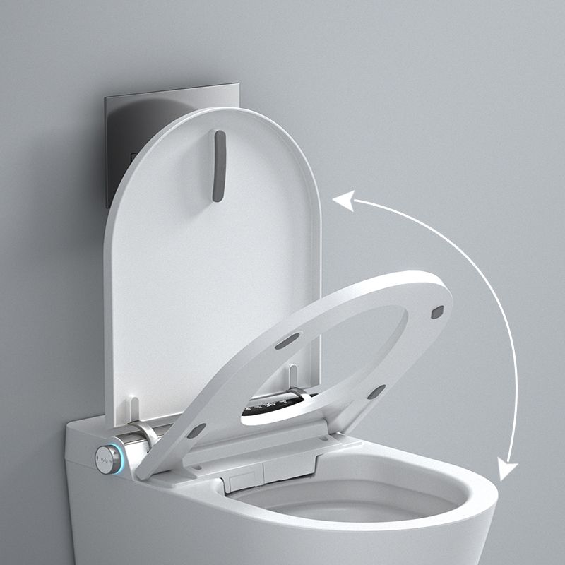 Foot Sensor Wall Hung Toilet Set Shatterproof Wall Mounted Bidet Clearhalo 'Bathroom Remodel & Bathroom Fixtures' 'Bidets' 'Home Improvement' 'home_improvement' 'home_improvement_bidets' 'Toilets & Bidets' 1200x1200_edc621b3-1bad-41fe-ba72-b76f26b7a24f