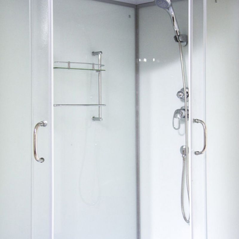 Double Sliding Tub & Shower Kit Home Tempered Glass Tub & Shower Kit Clearhalo 'Bathroom Remodel & Bathroom Fixtures' 'Home Improvement' 'home_improvement' 'home_improvement_shower_stalls_enclosures' 'Shower Stalls & Enclosures' 'shower_stalls_enclosures' 'Showers & Bathtubs' 1200x1200_edcc0d77-5957-4f9c-821d-1f5c5669be27