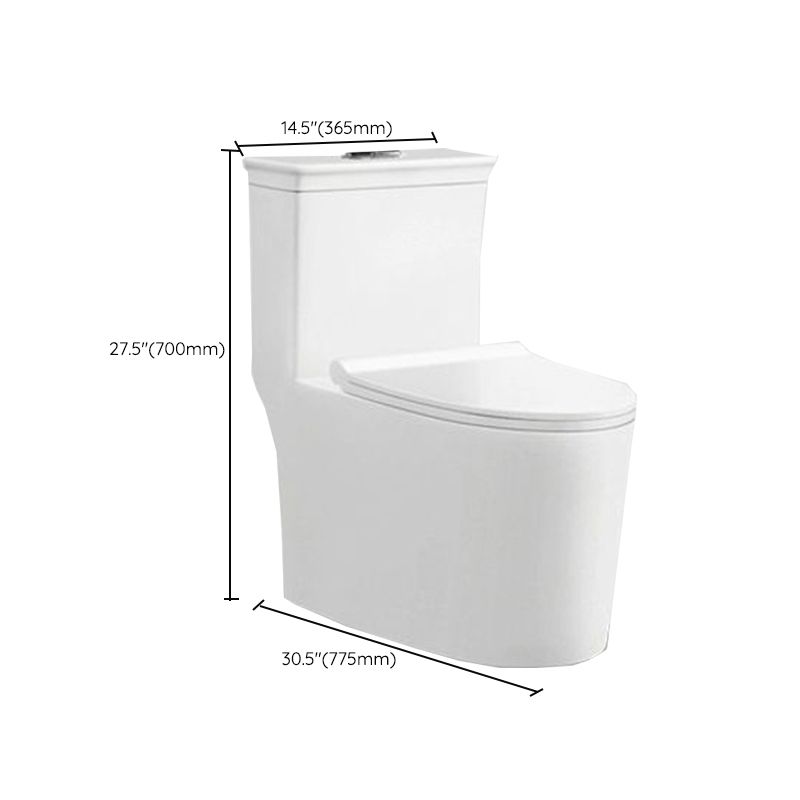 Modern Flush Toilet Floor Mounted Siphon Jet ABS Toilet Bowl Clearhalo 'Bathroom Remodel & Bathroom Fixtures' 'Home Improvement' 'home_improvement' 'home_improvement_toilets' 'Toilets & Bidets' 'Toilets' 1200x1200_ede00b2d-059e-467a-8bd4-d31749ee6f33