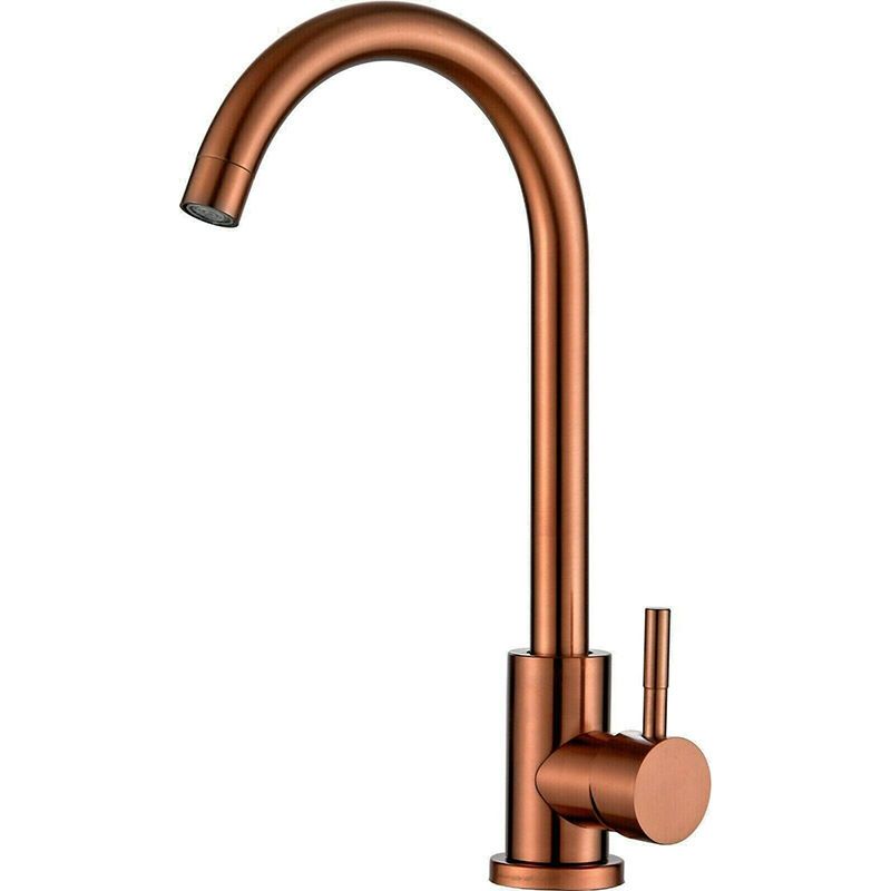 Traditional 1-Hole Pull Down Kitchen Faucet Single Handle Faucet Clearhalo 'Home Improvement' 'home_improvement' 'home_improvement_kitchen_faucets' 'Kitchen Faucets' 'Kitchen Remodel & Kitchen Fixtures' 'Kitchen Sinks & Faucet Components' 'kitchen_faucets' 1200x1200_ee14b0cf-53d6-491f-8dfa-f1e4997ed151