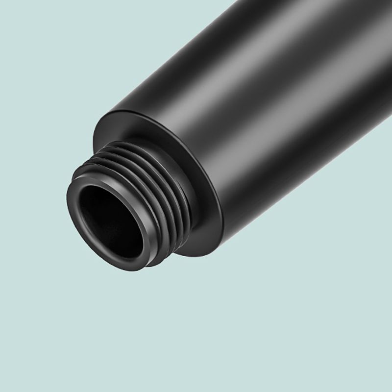 Modern 6 Setting Shower Head Adjustable Spray Pattern Matte Black Round Shower Head Clearhalo 'Bathroom Remodel & Bathroom Fixtures' 'Home Improvement' 'home_improvement' 'home_improvement_shower_heads' 'Shower Heads' 'shower_heads' 'Showers & Bathtubs Plumbing' 'Showers & Bathtubs' 1200x1200_ee1ecce2-9ba0-440d-b310-538dc56e6a77