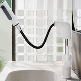 High-Arc Bathroom Vessel Faucet Swivel Spout with Pull Out Sprayer Clearhalo 'Bathroom Remodel & Bathroom Fixtures' 'Bathroom Sink Faucets' 'Bathroom Sinks & Faucet Components' 'bathroom_sink_faucets' 'Home Improvement' 'home_improvement' 'home_improvement_bathroom_sink_faucets' 1200x1200_ee31b3b0-bbe6-470c-8026-c97ca5653547