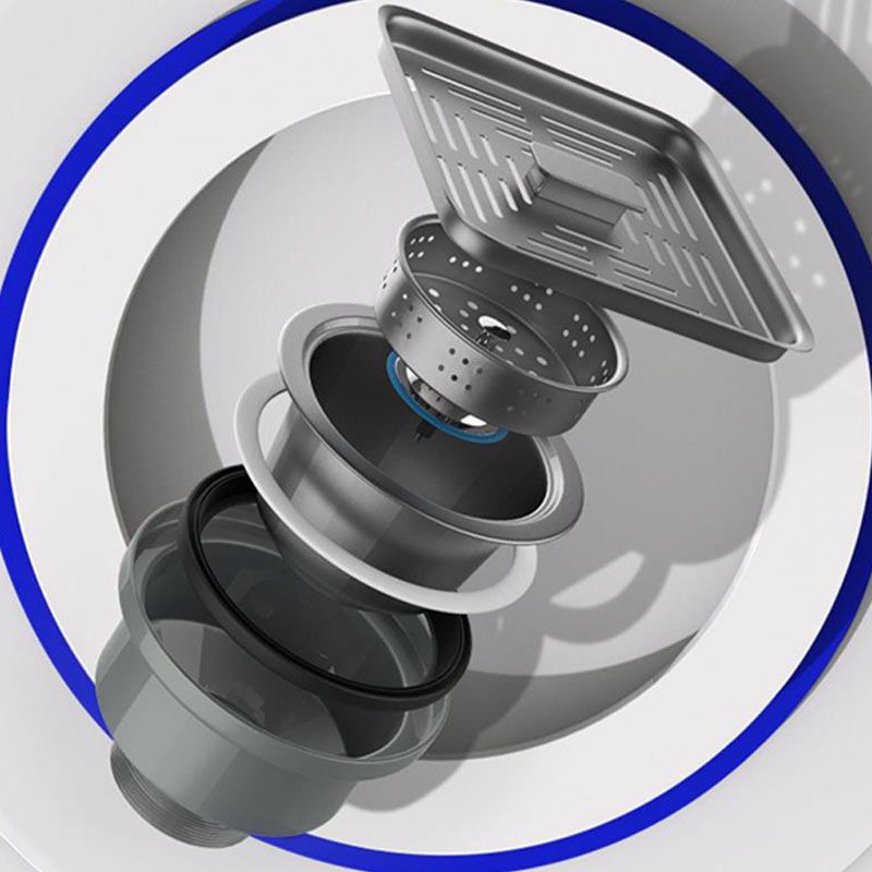 Modern Kitchen Sink Stainless Steel with Drain Assembly and Strainer Workstation Sink Clearhalo 'Home Improvement' 'home_improvement' 'home_improvement_kitchen_sinks' 'Kitchen Remodel & Kitchen Fixtures' 'Kitchen Sinks & Faucet Components' 'Kitchen Sinks' 'kitchen_sinks' 1200x1200_ee4d4d7d-e6c6-46f3-a282-63f5fd646fa5