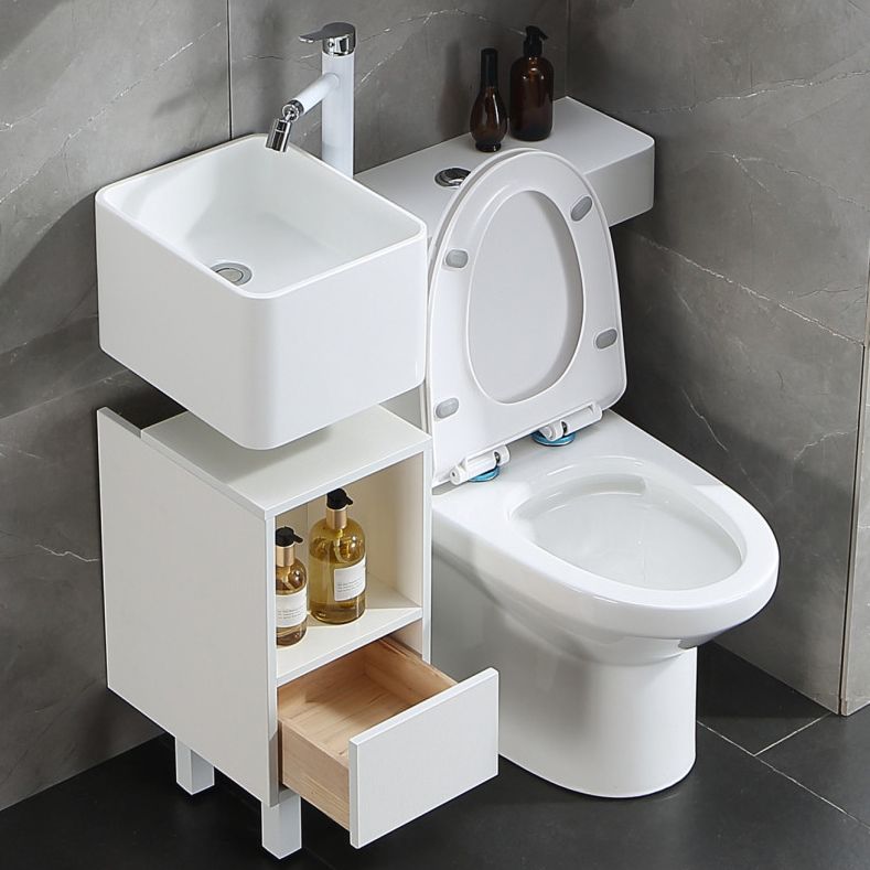Contemporary Flush Toilet Floor Mount One-Piece Toilet Toilet Bowl Clearhalo 'Bathroom Remodel & Bathroom Fixtures' 'Home Improvement' 'home_improvement' 'home_improvement_toilets' 'Toilets & Bidets' 'Toilets' 1200x1200_ee68e0fa-6e85-4a01-b874-aae4029cfff6