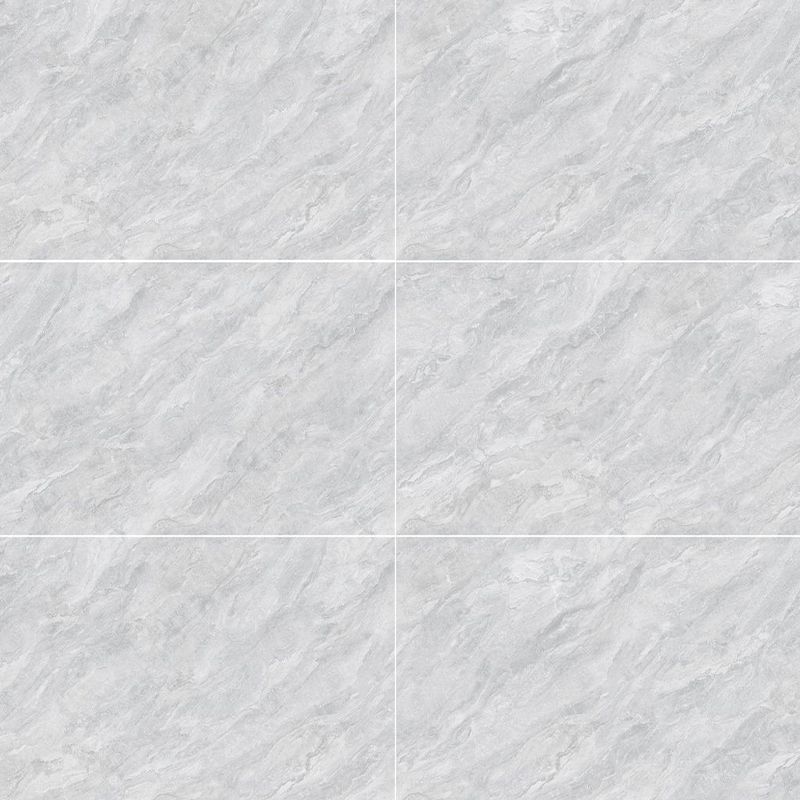 Modern Rectangle White Singular Tile Marble Floor and Wall for Bathroom Clearhalo 'Floor Tiles & Wall Tiles' 'floor_tiles_wall_tiles' 'Flooring 'Home Improvement' 'home_improvement' 'home_improvement_floor_tiles_wall_tiles' Walls and Ceiling' 1200x1200_ee9bcb4f-d271-44a3-b964-45d6552ca793