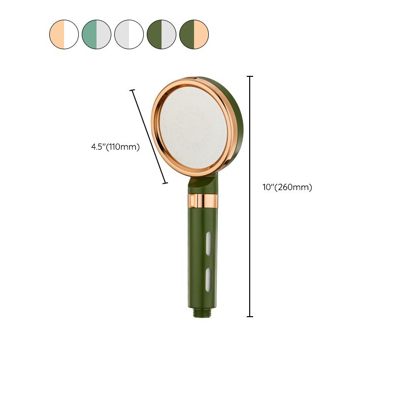 Contemporary Shower Head Wall-mounted Plastic Handheld Shower Head Clearhalo 'Bathroom Remodel & Bathroom Fixtures' 'Home Improvement' 'home_improvement' 'home_improvement_shower_heads' 'Shower Heads' 'shower_heads' 'Showers & Bathtubs Plumbing' 'Showers & Bathtubs' 1200x1200_eea6f2aa-258b-405f-9ce8-347d3b19cd49