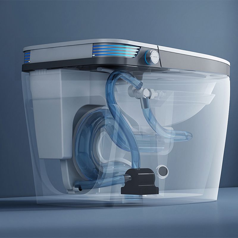 Vitreous China Classic Elongated Bidet with Heated Seat - 15.5" W Clearhalo 'Bathroom Remodel & Bathroom Fixtures' 'Bidets' 'Home Improvement' 'home_improvement' 'home_improvement_bidets' 'Toilets & Bidets' 1200x1200_eeabccc9-2e37-4d1c-bdc7-e7888d6920ed