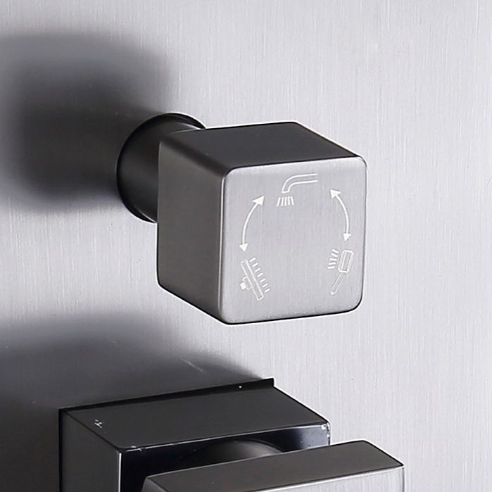 Shower System Massage Jet Lever Handheld Shower Head Shower Combo Clearhalo 'Bathroom Remodel & Bathroom Fixtures' 'Home Improvement' 'home_improvement' 'home_improvement_shower_faucets' 'Shower Faucets & Systems' 'shower_faucets' 'Showers & Bathtubs Plumbing' 'Showers & Bathtubs' 1200x1200_eed2e7ed-2e09-4ef0-a3f3-b2b0d9481e39