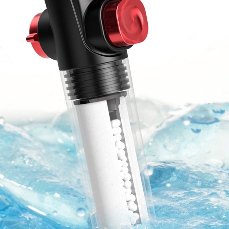 Modern Plastic Shower Head Adjustable Water Flow Handheld Shower Head Clearhalo 'Bathroom Remodel & Bathroom Fixtures' 'Home Improvement' 'home_improvement' 'home_improvement_shower_heads' 'Shower Heads' 'shower_heads' 'Showers & Bathtubs Plumbing' 'Showers & Bathtubs' 1200x1200_eedb9890-a8e2-46a9-98d2-b7957dff5d88