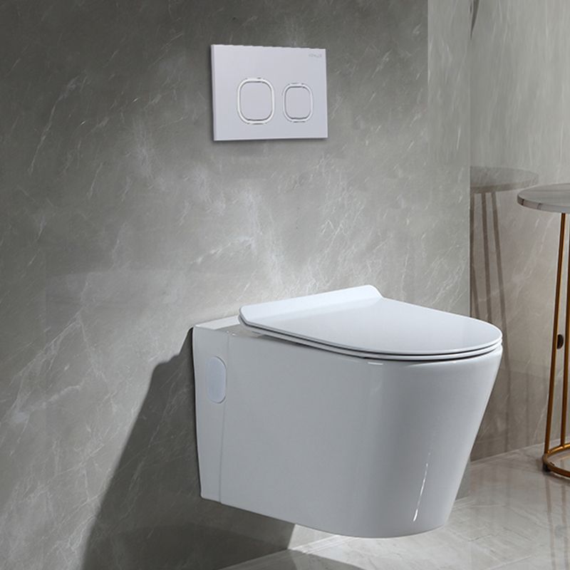 Contemporary Wall Mount Toilet Bowl White Seat Included Urine Toilet for Bathroom Clearhalo 'Bathroom Remodel & Bathroom Fixtures' 'Home Improvement' 'home_improvement' 'home_improvement_toilets' 'Toilets & Bidets' 'Toilets' 1200x1200_eeee5666-98dc-47de-9aa5-4bb9fc43aa53