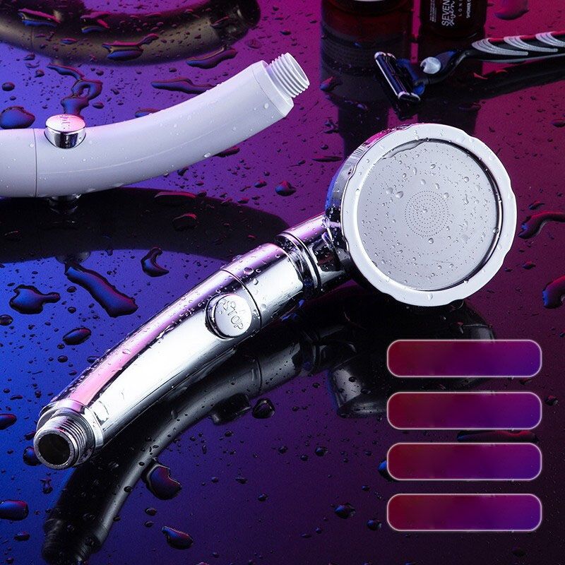 Contemporary Shower Combo Handheld Shower Head Plastic Wall-Mount Round Shower Head Combo Clearhalo 'Bathroom Remodel & Bathroom Fixtures' 'Home Improvement' 'home_improvement' 'home_improvement_shower_heads' 'Shower Heads' 'shower_heads' 'Showers & Bathtubs Plumbing' 'Showers & Bathtubs' 1200x1200_ef035300-35dd-47ca-8f27-127951d430e4