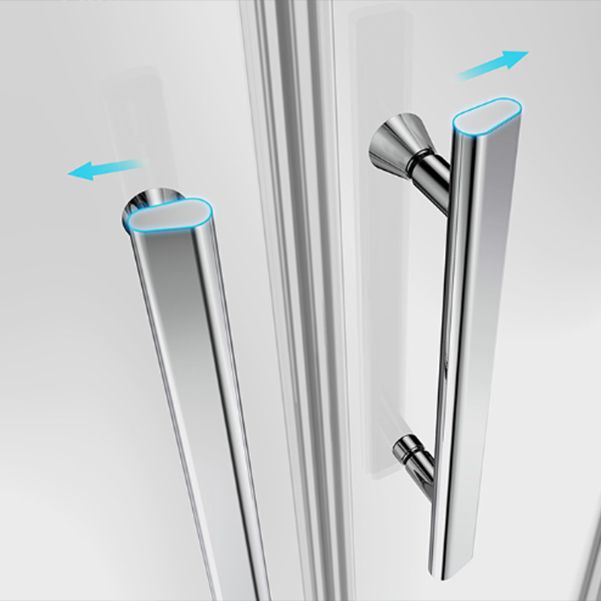 Aluminum Alloy Tempered Glass Shower Door Simple Shower Screen Clearhalo 'Bathroom Remodel & Bathroom Fixtures' 'Home Improvement' 'home_improvement' 'home_improvement_shower_tub_doors' 'Shower and Tub Doors' 'shower_tub_doors' 'Showers & Bathtubs' 1200x1200_ef228e13-9336-4e3d-81c3-95063ee7ed83