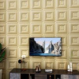 Glam Wall Access Panel PVC Self-Adhesive 3D Embossed Waterproof Wall Panel Clearhalo 'Flooring 'Home Improvement' 'home_improvement' 'home_improvement_wall_paneling' 'Wall Paneling' 'wall_paneling' 'Walls & Ceilings' Walls and Ceiling' 1200x1200_ef2c1122-6177-4dca-ada5-41c7e241f2d7
