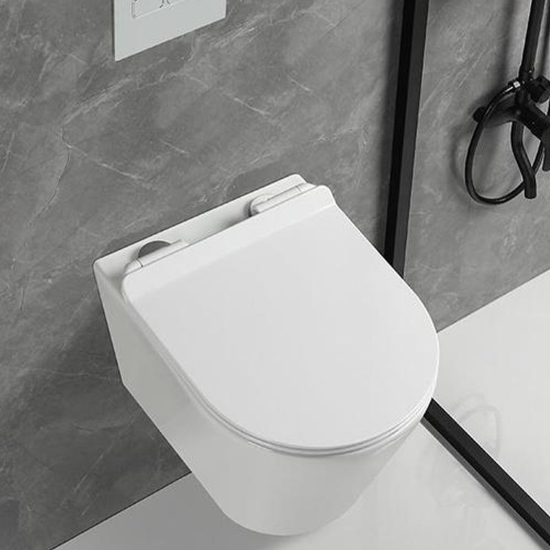 Wall Mount Flush Toilet One-Piece Toilet Contemporary Porcelain Toilet Clearhalo 'Bathroom Remodel & Bathroom Fixtures' 'Home Improvement' 'home_improvement' 'home_improvement_toilets' 'Toilets & Bidets' 'Toilets' 1200x1200_ef3993cc-de50-453d-94c7-b80772ef30ca