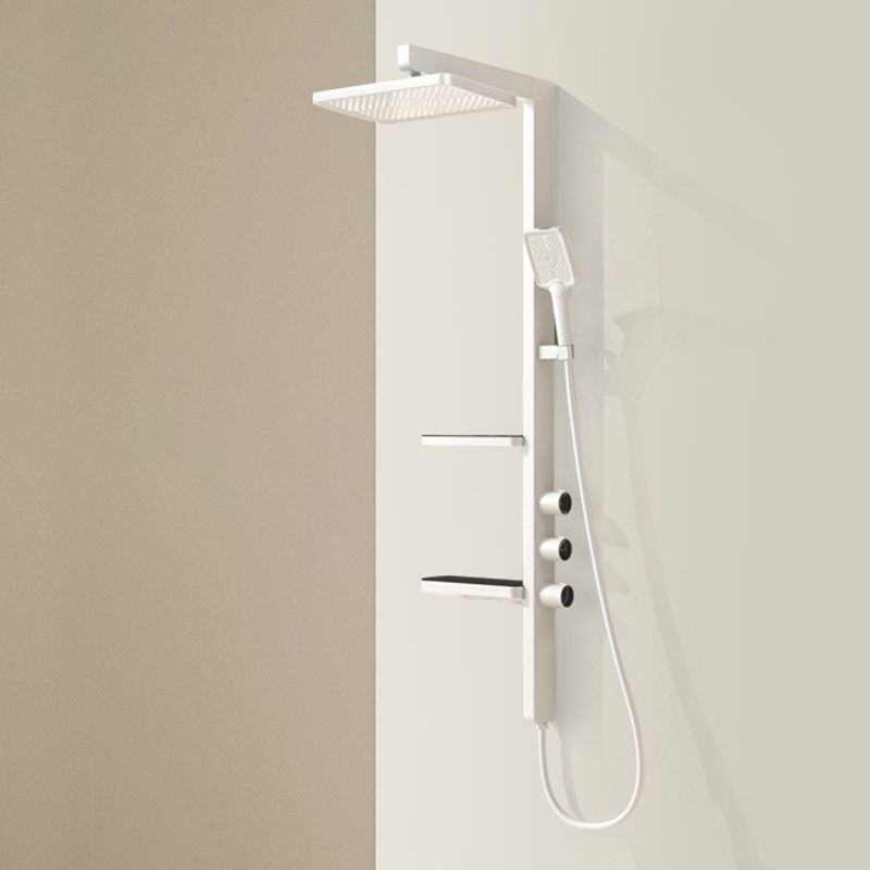 Modern Shower System Brass Thermostatic Handheld Shower Head Wall Mounted Shower Trim Clearhalo 'Bathroom Remodel & Bathroom Fixtures' 'Home Improvement' 'home_improvement' 'home_improvement_shower_faucets' 'Shower Faucets & Systems' 'shower_faucets' 'Showers & Bathtubs Plumbing' 'Showers & Bathtubs' 1200x1200_ef4251ac-dc08-4d1c-bda4-b70f3ccdd150