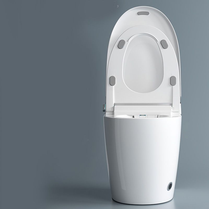 Contemporary White Floor Standing Bidet With Remote and Horizontal Spray Clearhalo 'Bathroom Remodel & Bathroom Fixtures' 'Bidets' 'Home Improvement' 'home_improvement' 'home_improvement_bidets' 'Toilets & Bidets' 1200x1200_ef4315d9-85f9-4f28-bcfa-13103fe25257