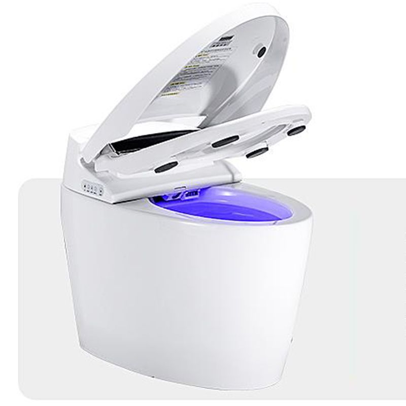 Contemporary White Floor Standing Bidet with Heated Seat and Remote Control Included Clearhalo 'Bathroom Remodel & Bathroom Fixtures' 'Bidets' 'Home Improvement' 'home_improvement' 'home_improvement_bidets' 'Toilets & Bidets' 1200x1200_ef4c0489-3c4e-48ee-89dc-54d9e5a90128