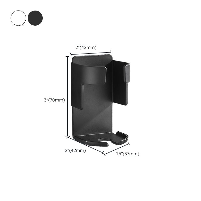 Modern Black/White 4-Piece Bathroom Accessory Set, Toothbrush Holder Clearhalo 'Bathroom Hardware Sets' 'Bathroom Hardware' 'Bathroom Remodel & Bathroom Fixtures' 'bathroom_hardware_sets' 'Home Improvement' 'home_improvement' 'home_improvement_bathroom_hardware_sets' 1200x1200_ef509a2d-6b40-424c-9f2e-65efc8367c09