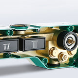 Shower Set into The Wall Concealed Waterfall Thermostatic Shower Set Full Copper Clearhalo 'Bathroom Remodel & Bathroom Fixtures' 'Home Improvement' 'home_improvement' 'home_improvement_shower_faucets' 'Shower Faucets & Systems' 'shower_faucets' 'Showers & Bathtubs Plumbing' 'Showers & Bathtubs' 1200x1200_ef5f502a-98f6-4ea9-85a3-354d6ca8aa8e