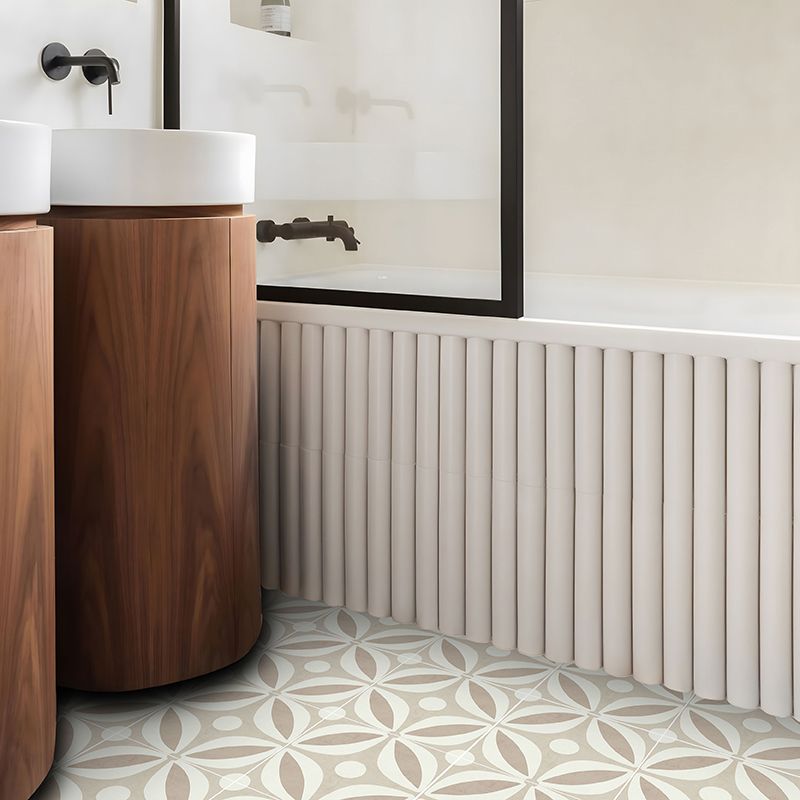 Square Stain Resistant Peel & Stick Tile with Pattern Single Tile for Backsplash Wall Clearhalo 'Flooring 'Home Improvement' 'home_improvement' 'home_improvement_peel_stick_blacksplash' 'Peel & Stick Backsplash Tile' 'peel_stick_blacksplash' 'Walls & Ceilings' Walls and Ceiling' 1200x1200_efab766c-7109-419b-9158-cc11b85d02c8