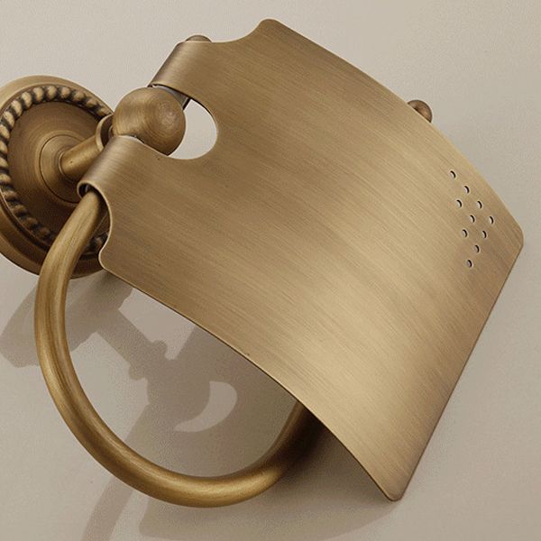 5-Piece Traditional Bathroom Accessory As Individual Or As a Set in Brushed Brass Clearhalo 'Bathroom Hardware Sets' 'Bathroom Hardware' 'Bathroom Remodel & Bathroom Fixtures' 'bathroom_hardware_sets' 'Home Improvement' 'home_improvement' 'home_improvement_bathroom_hardware_sets' 1200x1200_f0426e7b-7335-41f1-bd9f-5c3828d4241f