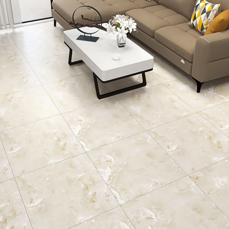 Home Vinyl Flooring Peel and Stick Marble Print Square PVC Flooring for Living Room Clearhalo 'Flooring 'Home Improvement' 'home_improvement' 'home_improvement_vinyl_flooring' 'Vinyl Flooring' 'vinyl_flooring' Walls and Ceiling' 1200x1200_f05608ad-3889-4134-9f56-b48fecf7e0b3